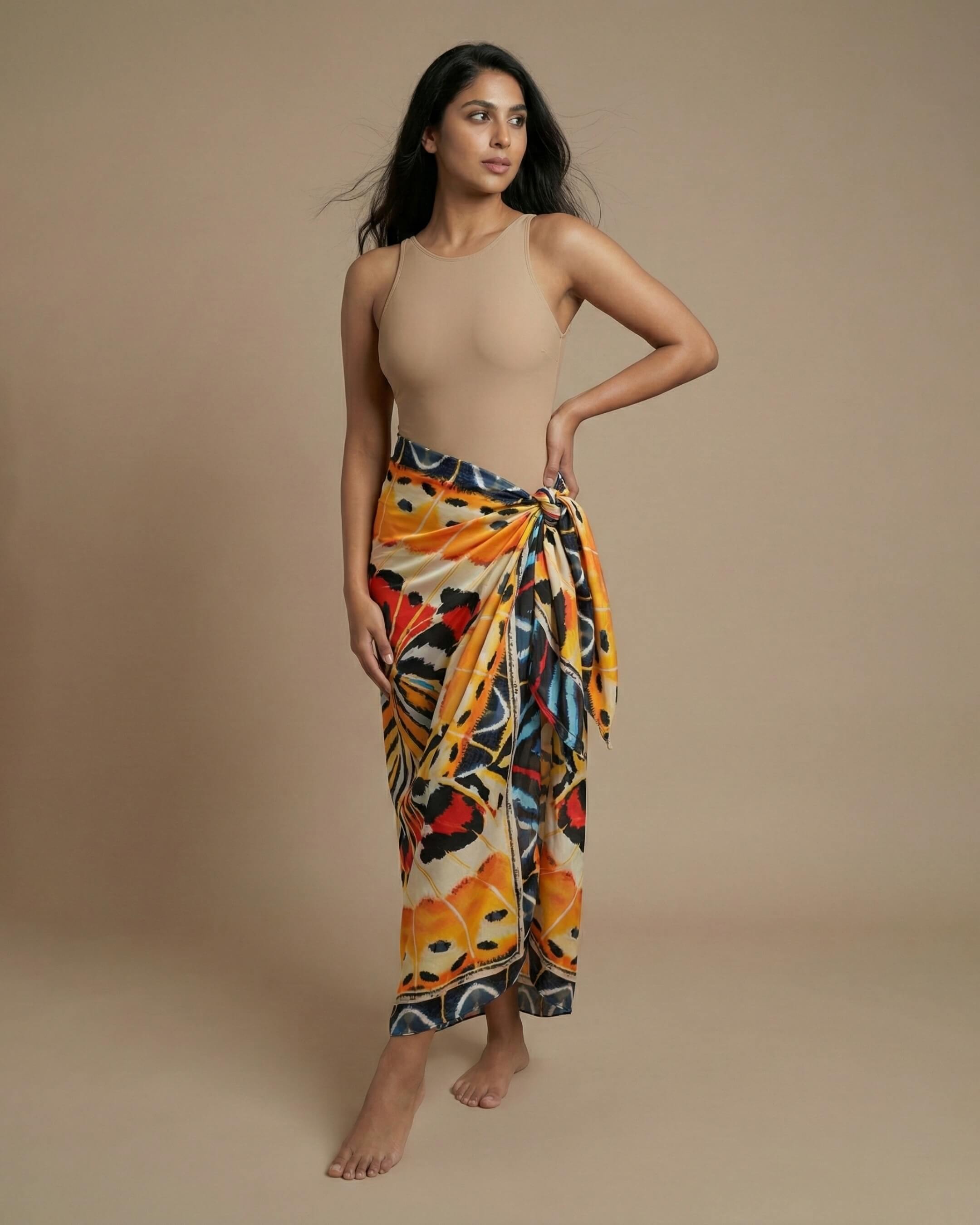 Monarch Macro Sarong