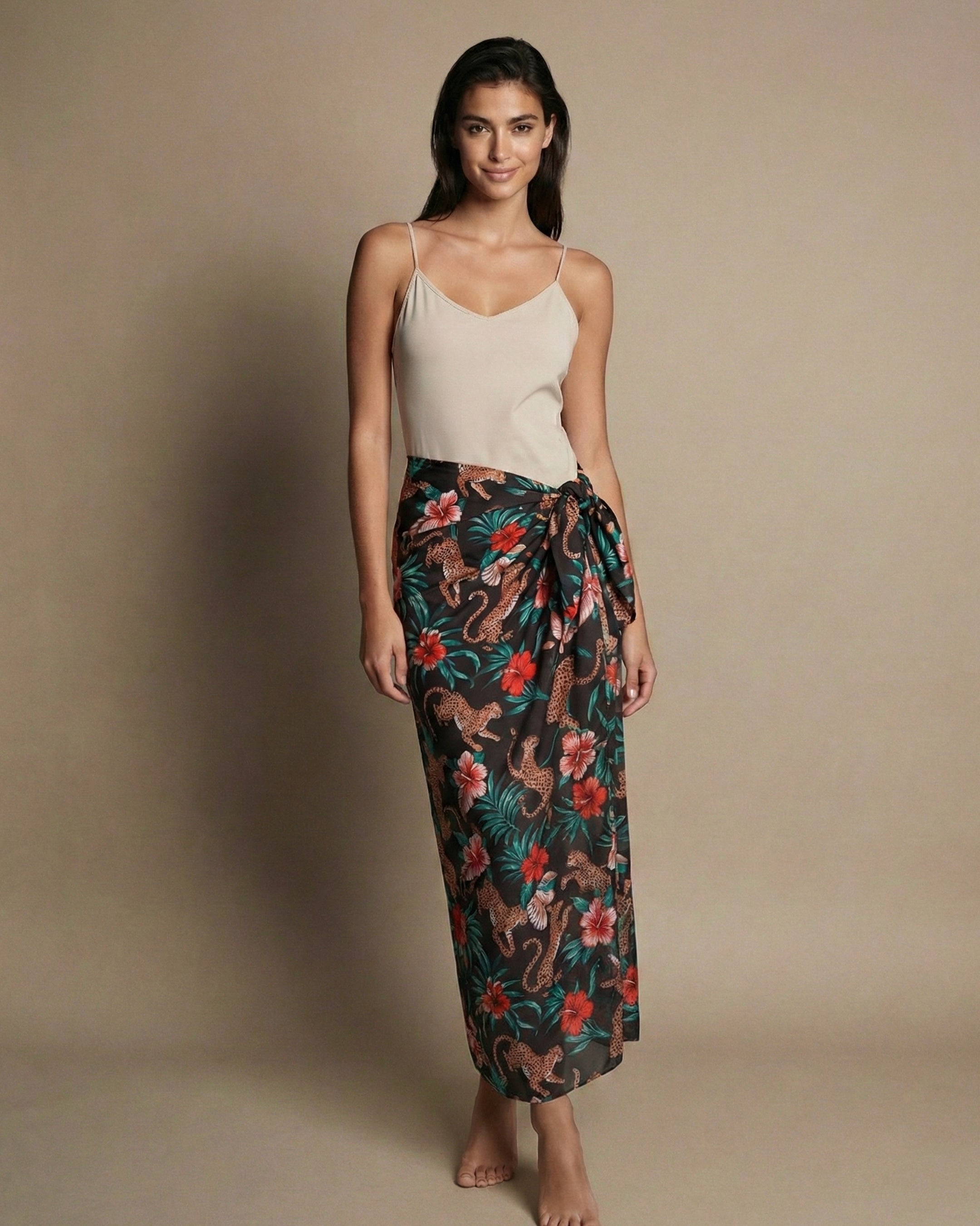 Jungle Rose Sarong