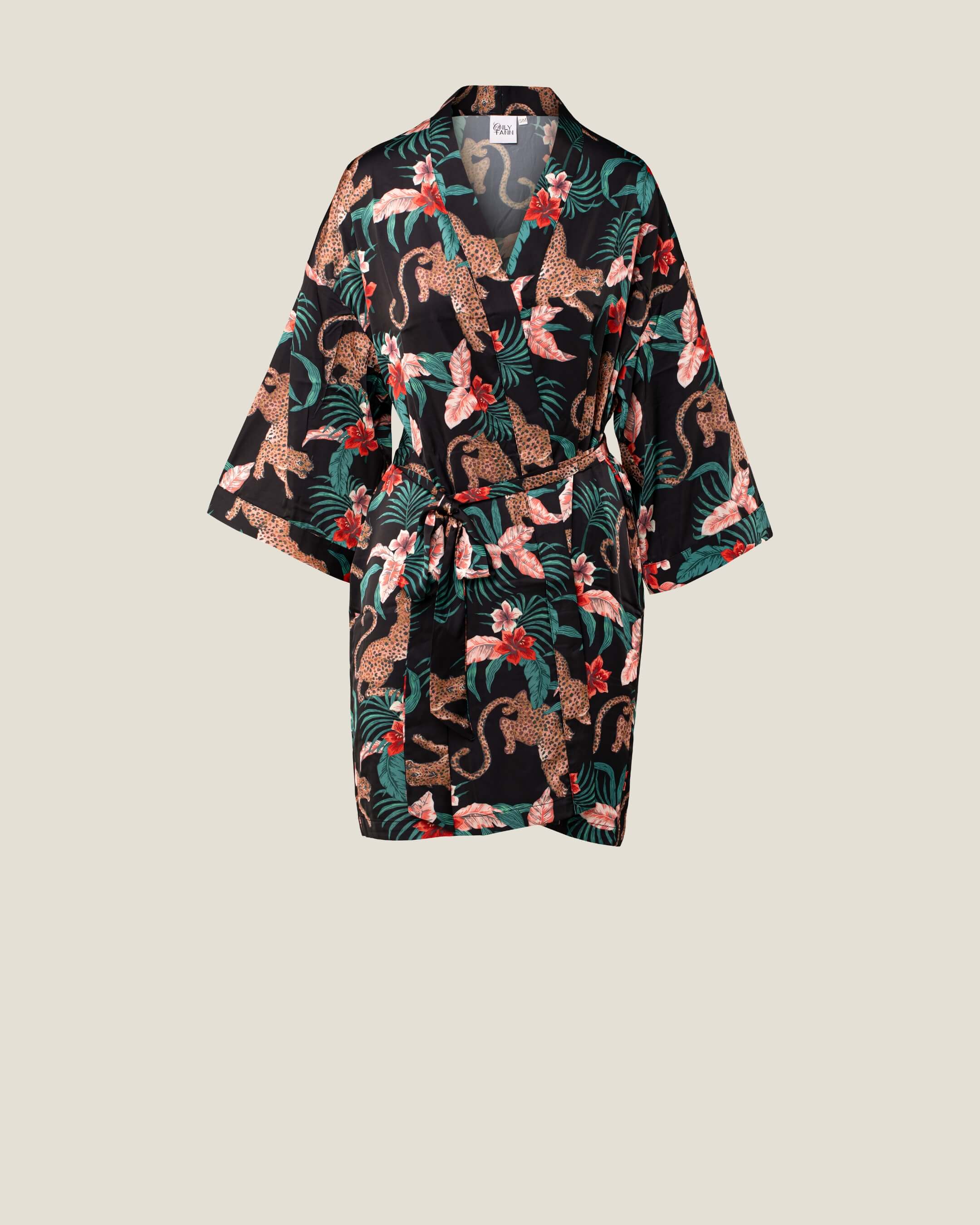 Jungle Rose Short Kaftan