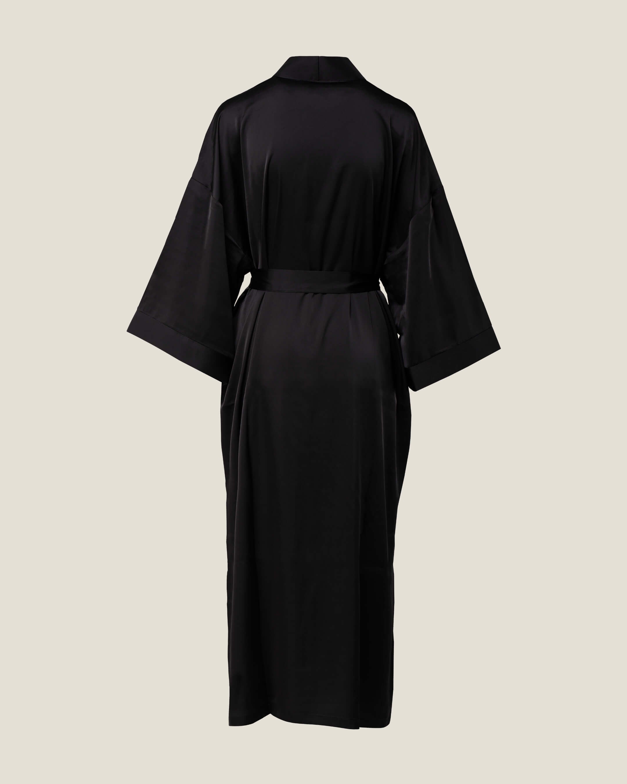 Lux Black Long Kaftan