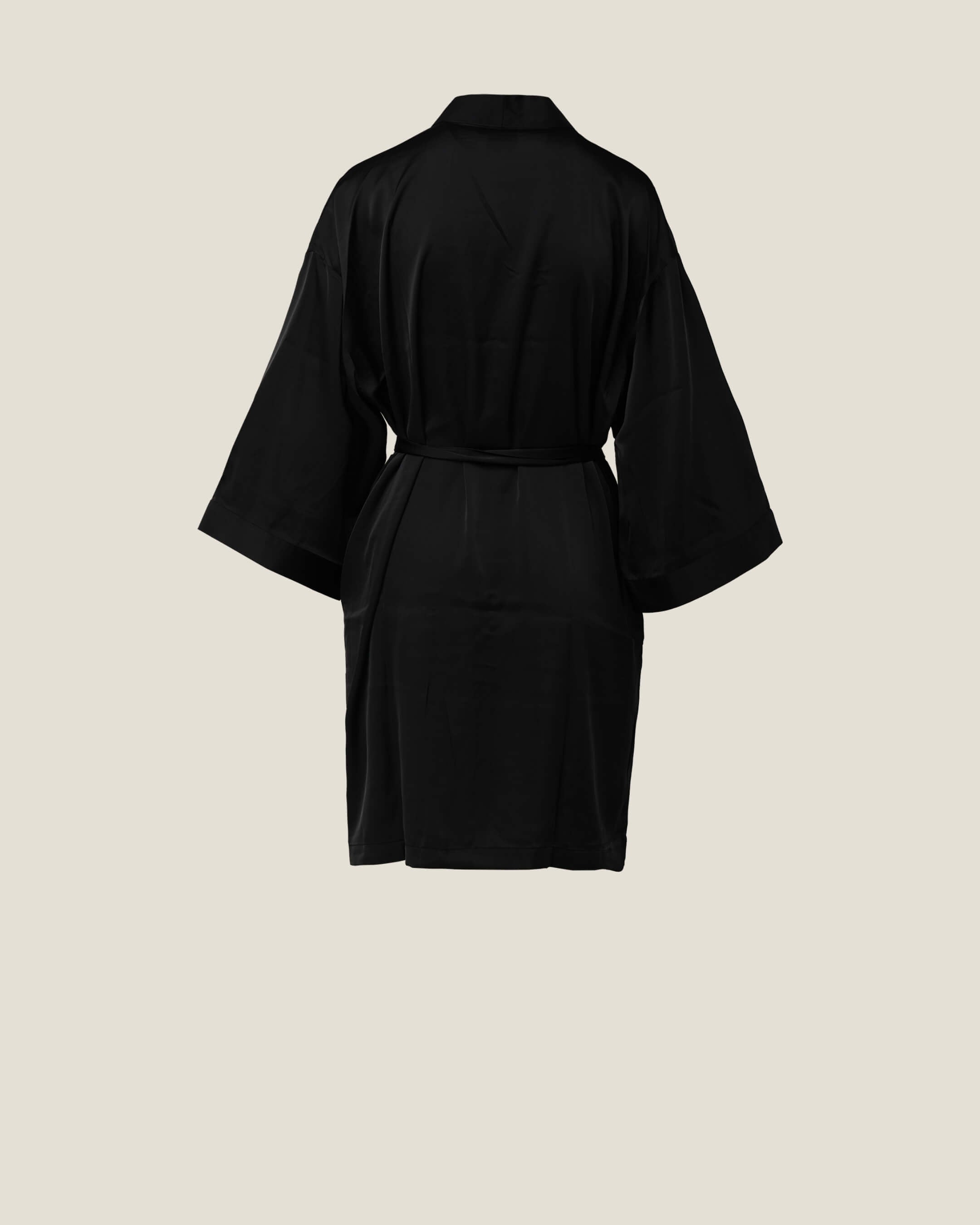 Lux Black Short Kaftan