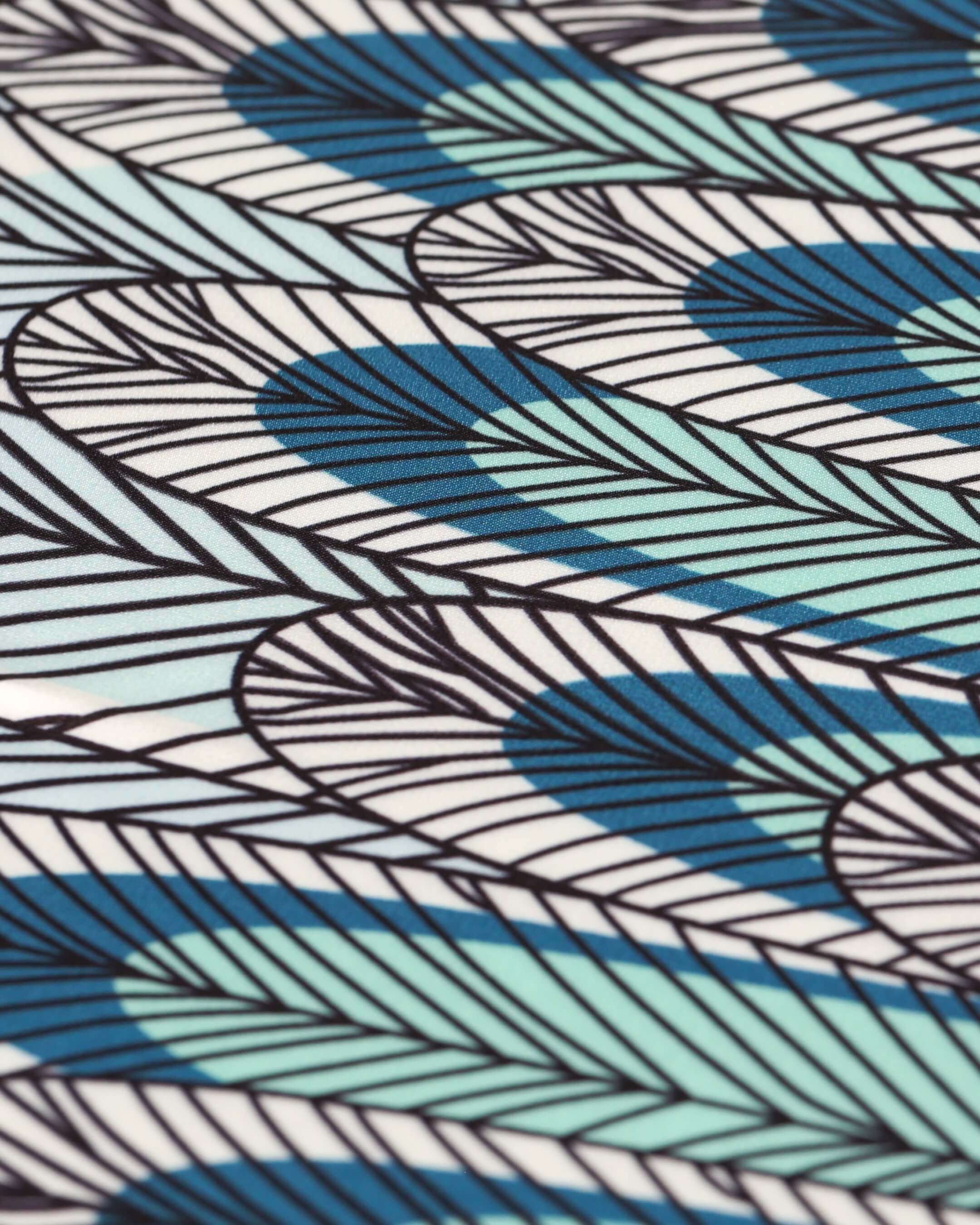 Azure Peacock Sarong