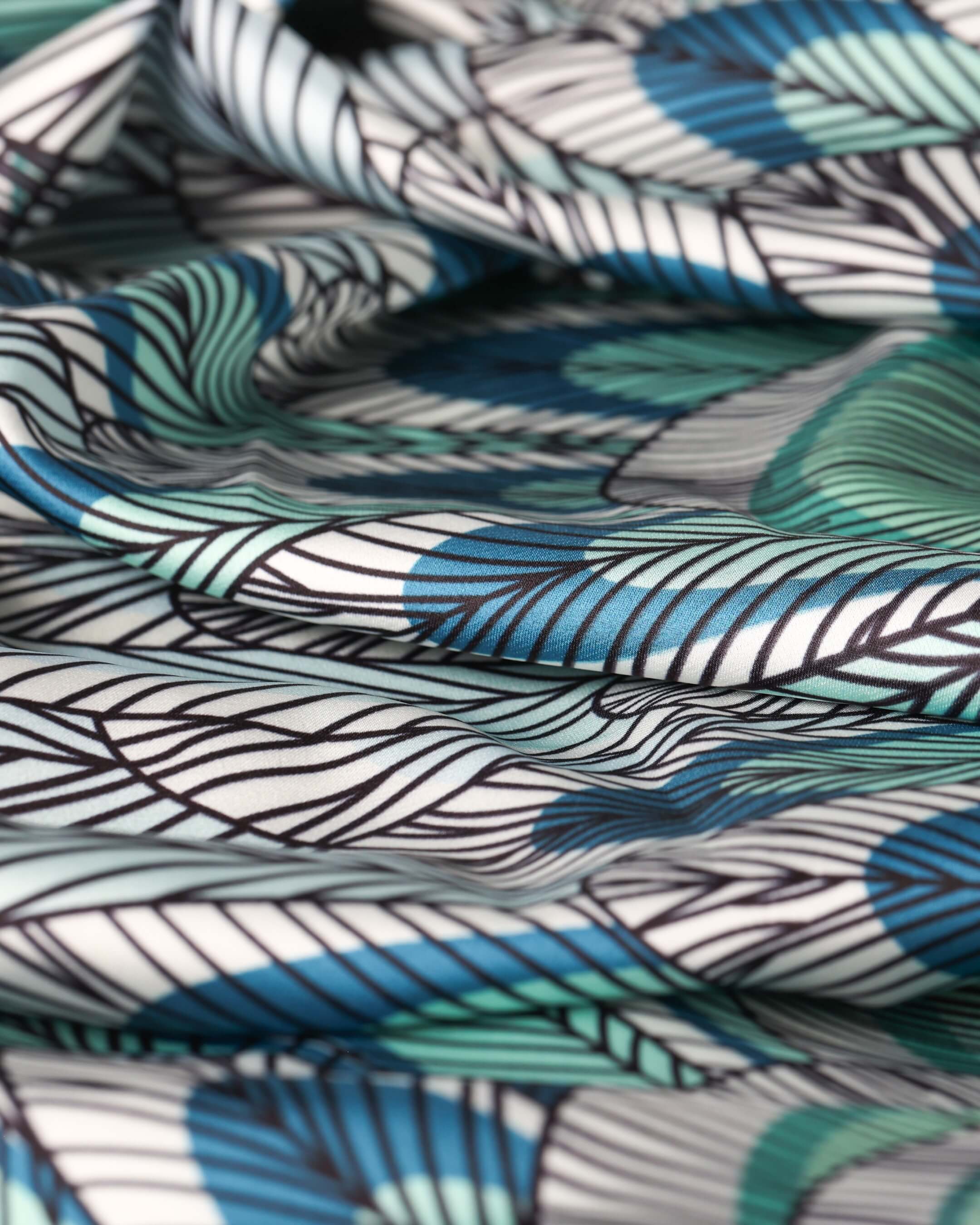 Azure Peacock Sarong