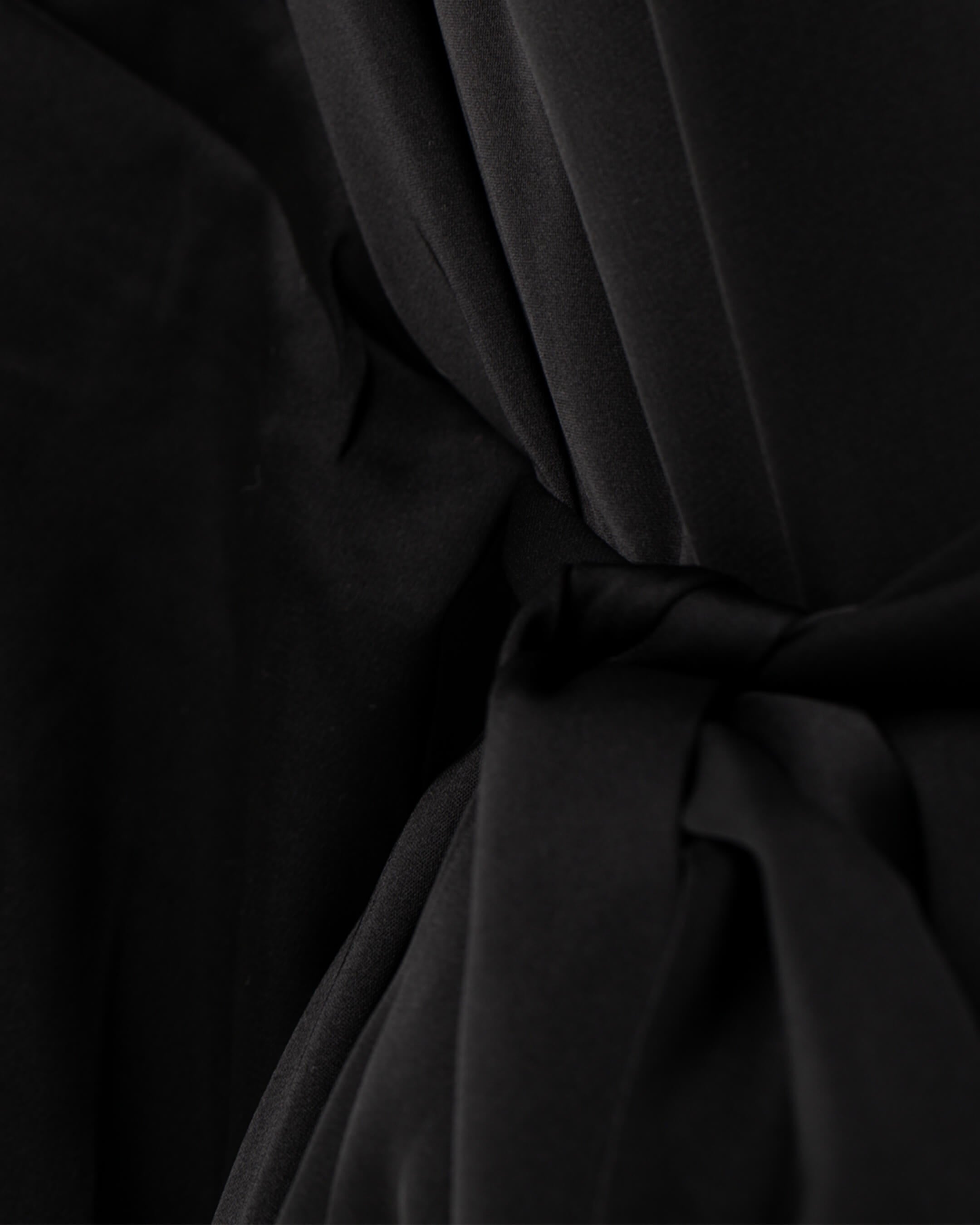 Lux Black Long Kaftan